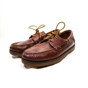Sperry Top-Sider Men's Classic Brown Leather Boat Shoes - Size 12M #0182028
